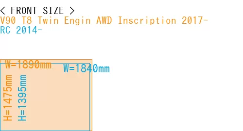 #V90 T8 Twin Engin AWD Inscription 2017- + RC 2014-